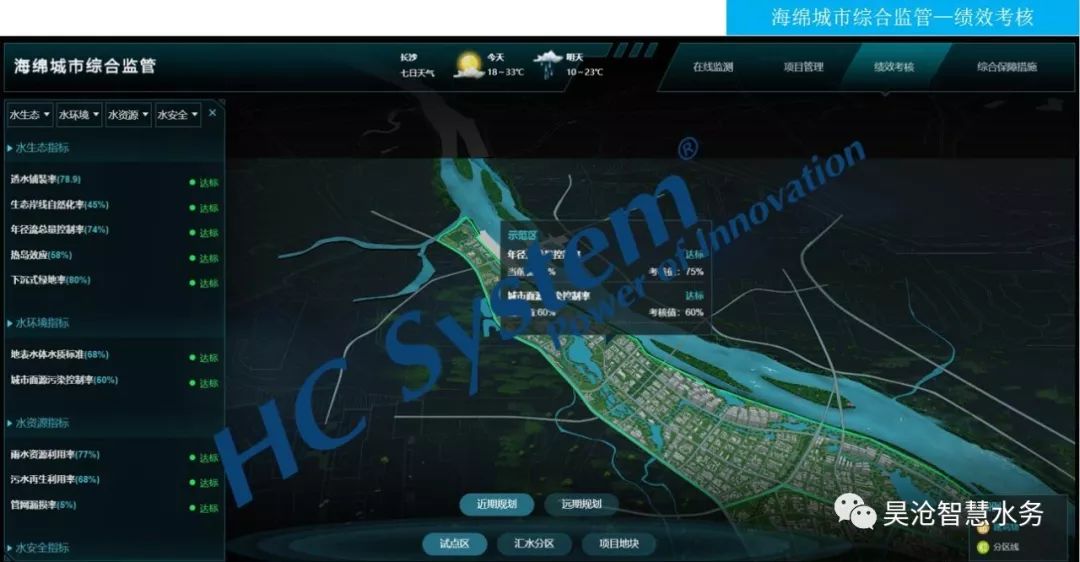 喜訊 | 長沙望城海綿城市綜合管控平臺建成并順利驗(yàn)收！